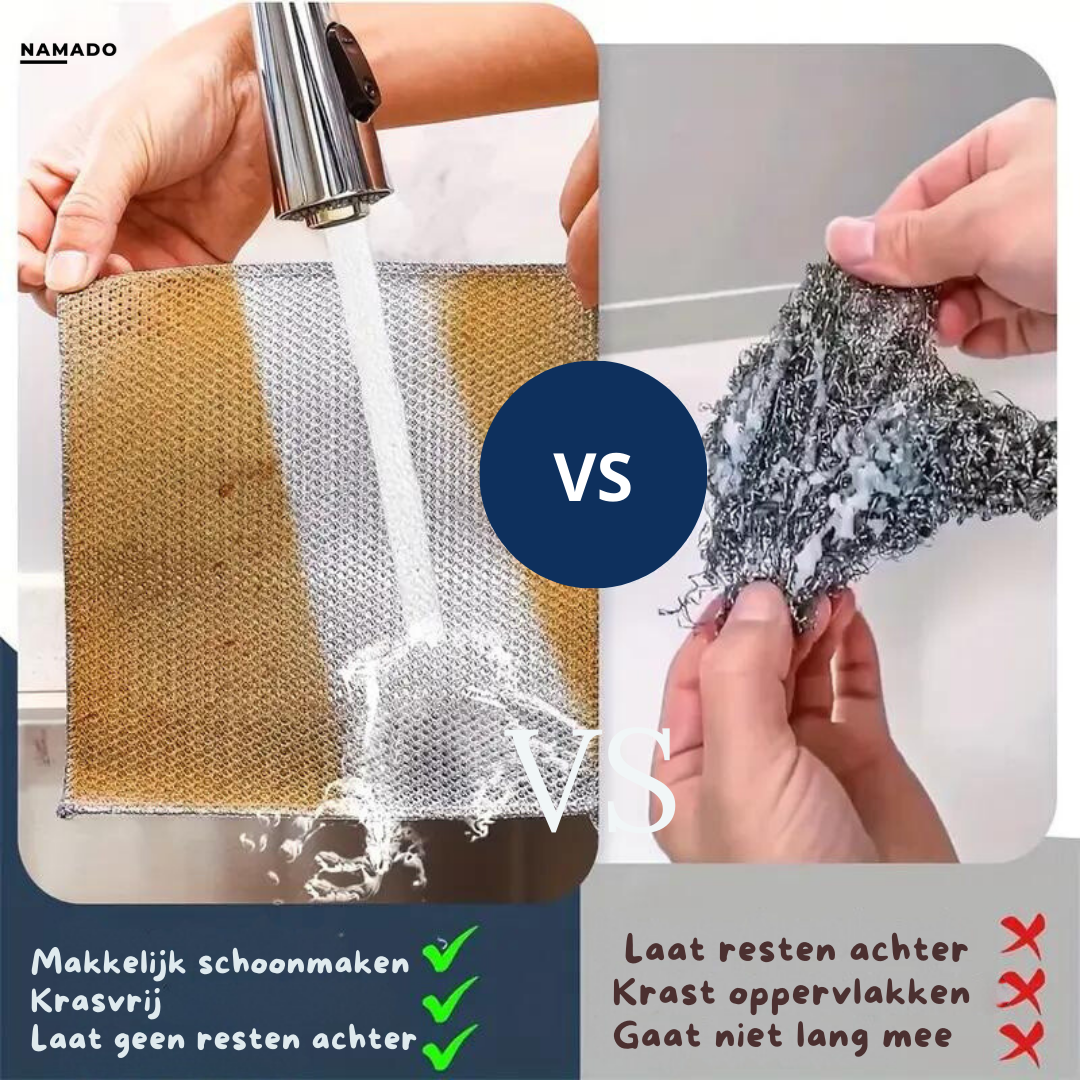 Namado WonderWipe™ – Herbruikbare oplossing voor hardnekkig vuil