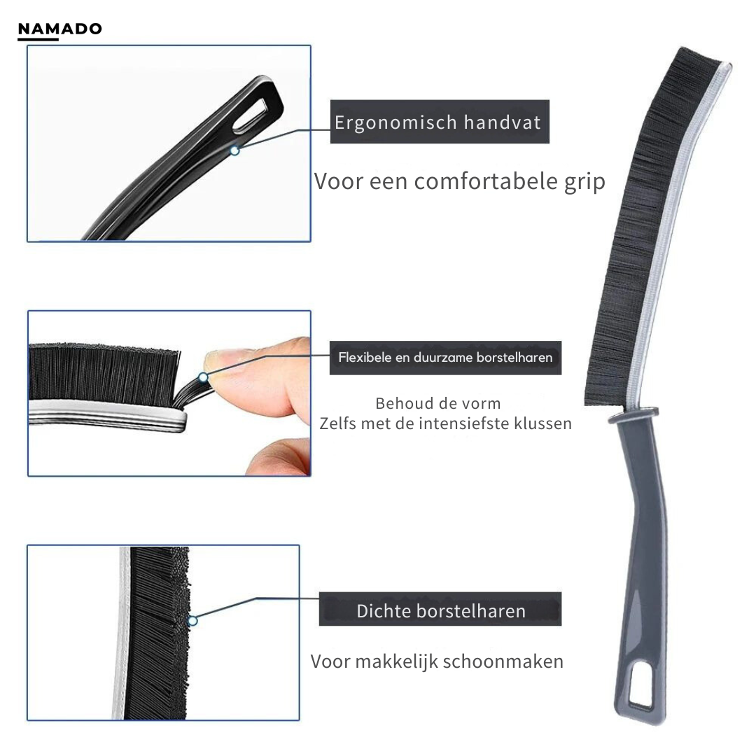 Namado CleanReach™ Borstel - Kom gemakkelijk overal bij en houd schoon