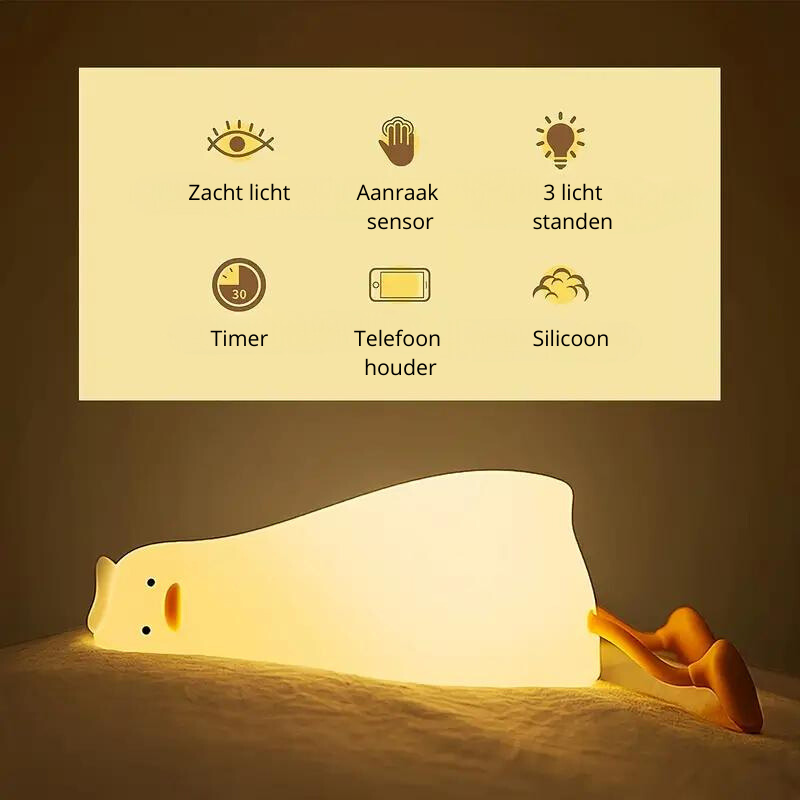 CozyQuack™ - Multifunctionele zachte gloed lamp