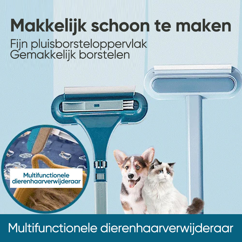 Namado EasyPet™ multifunctionele borstel - Haarvrij huis, in een mum van tijd!