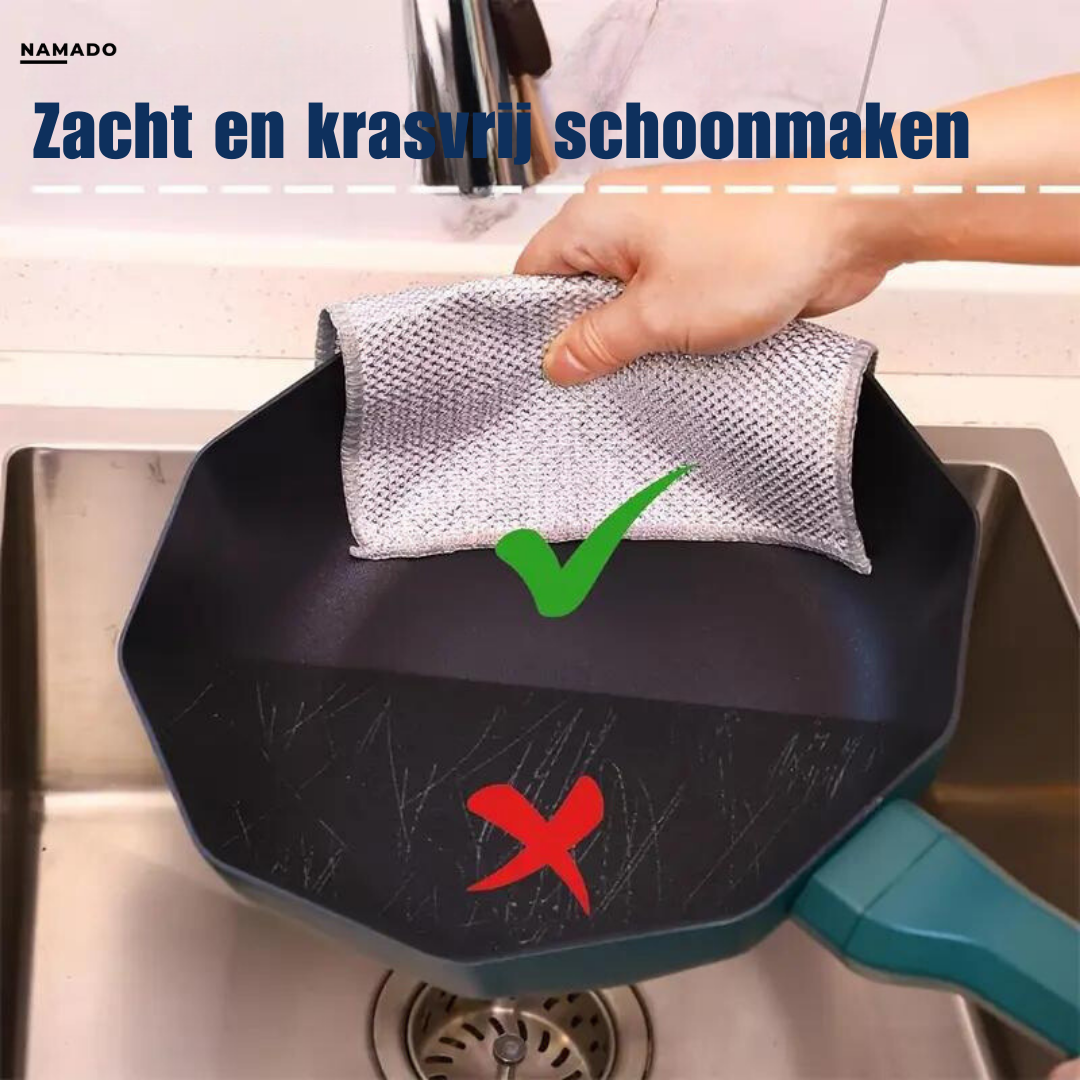 Namado WonderWipe™ – Herbruikbare oplossing voor hardnekkig vuil