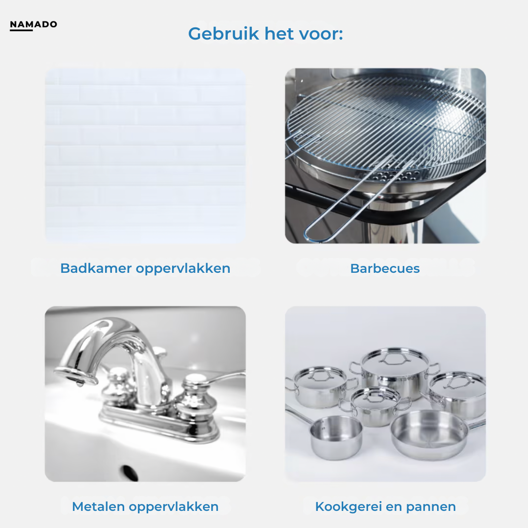 Namado WonderWipe™ – Herbruikbare oplossing voor hardnekkig vuil