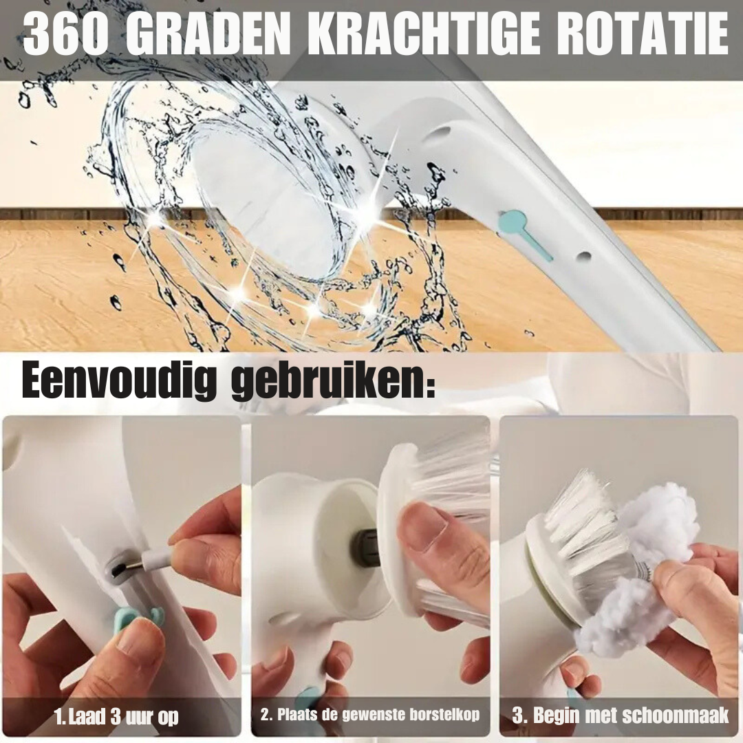 Namado SpinScrub™ Pro – Voor een snelle en grondige reiniging