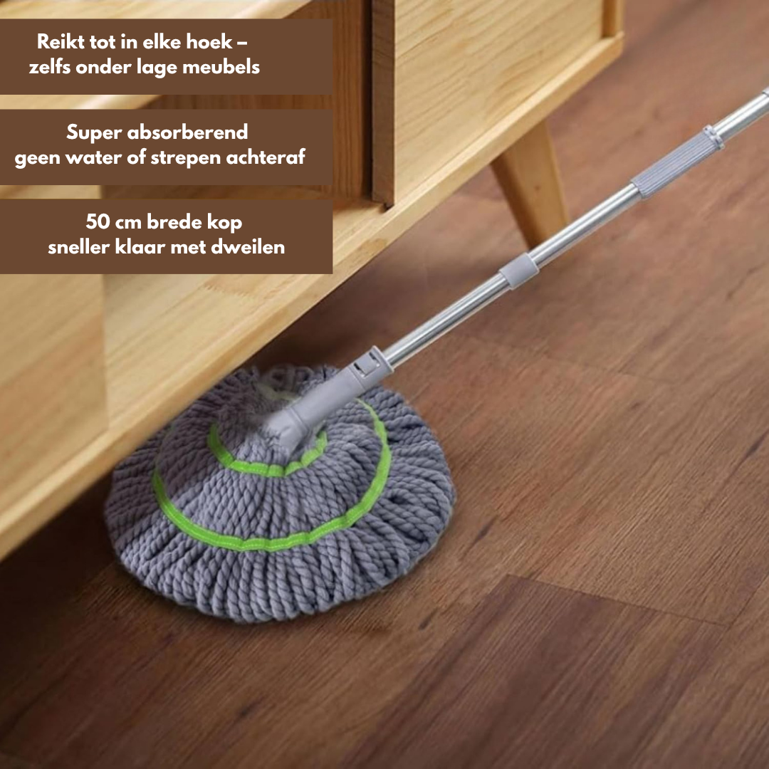 Namado EasyTwist Dweil™ - Slimme zelfwringende mop
