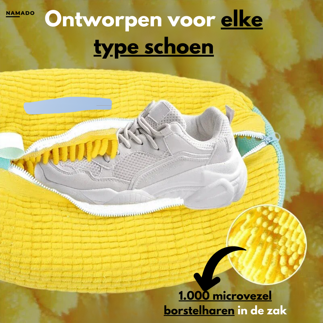 Namado CleanShoe Pro - Schoenenzak voor het moeiteloos verwijderen van vuil