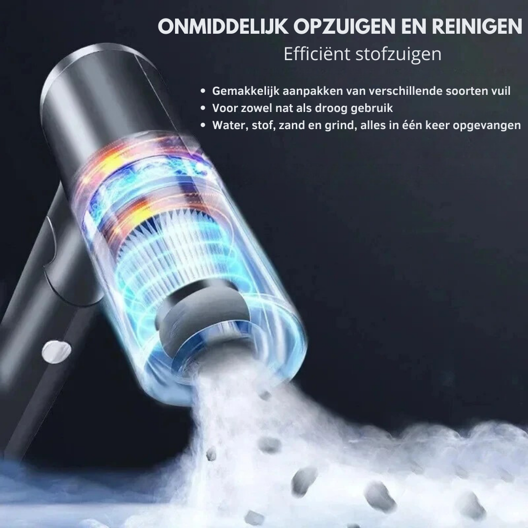 Namado HandyVac™ Pro - Houd je auto schoon zonder gedoe