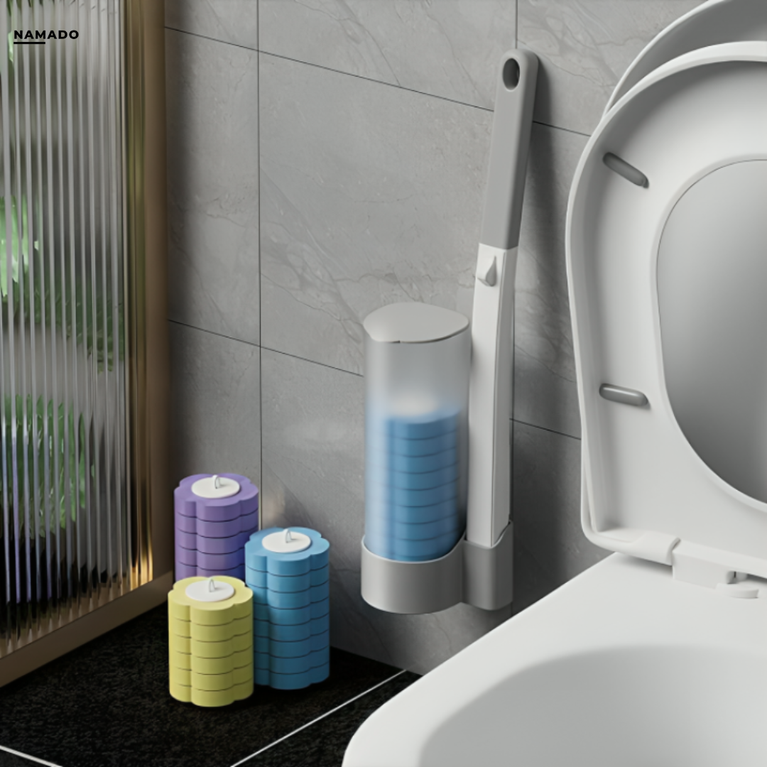 Namado BrushFlush™ toiletborstel - Voor een fris toilet, elke keer weer!