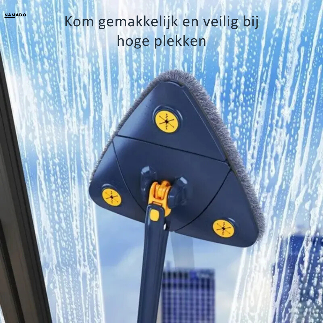 Namado CleanPro Mop™ - 360° draaibare mop voor moeiteloze schoonmaak | +3 GRATIS doeken