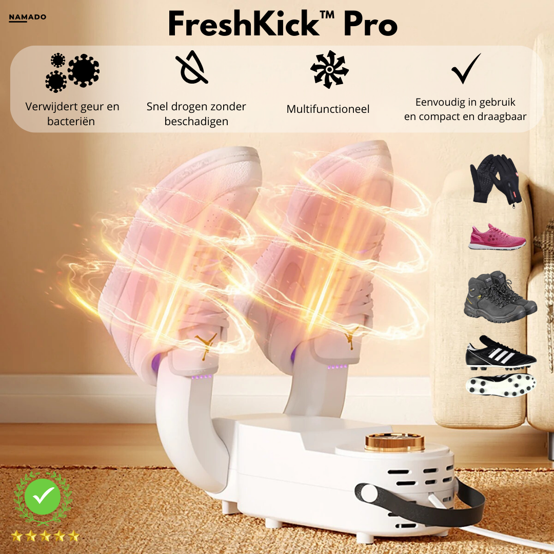 Namado FreshKick™ Pro - Houdt je schoenen fris en geurvrij