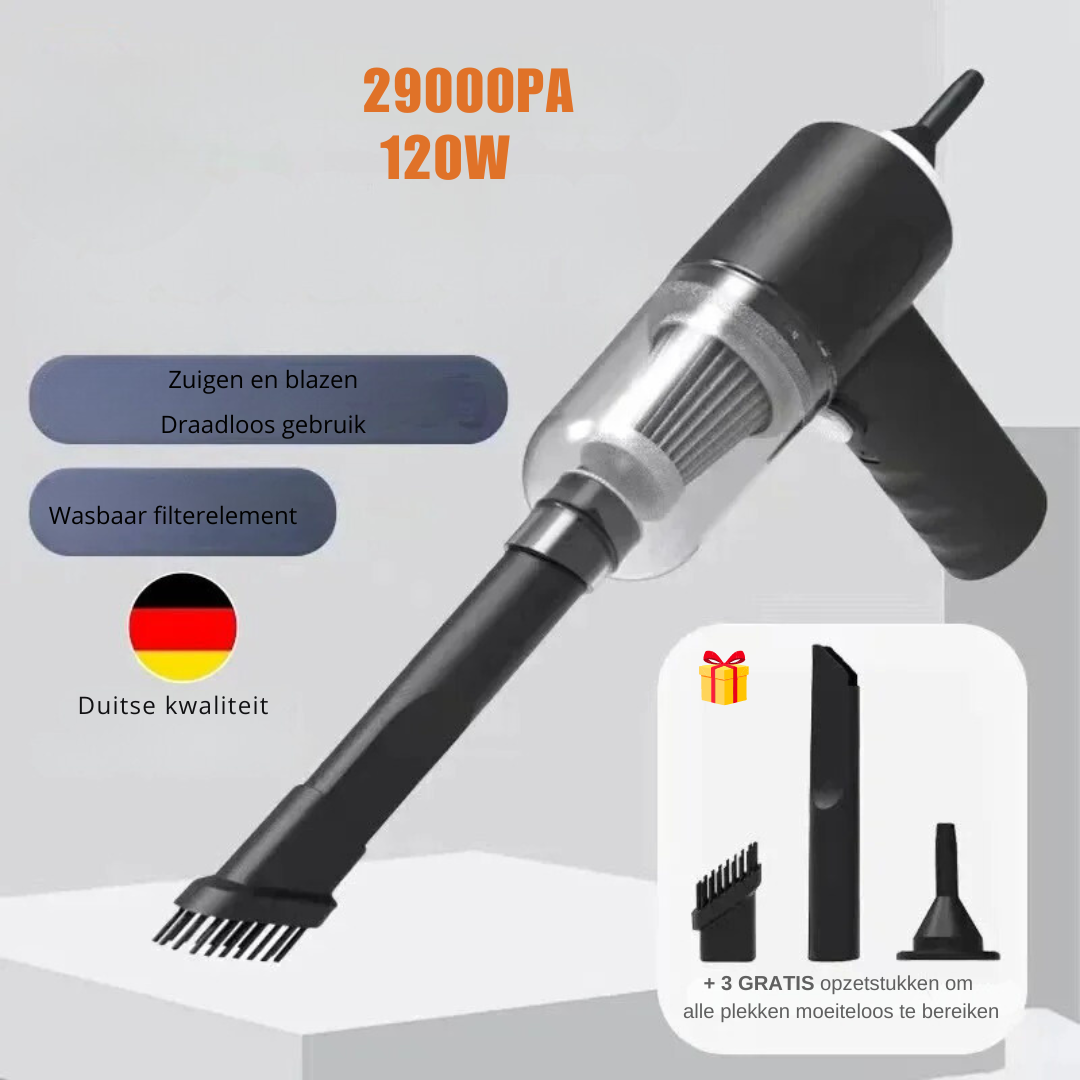 Namado HandyVac™ Pro - Houd je auto schoon zonder gedoe