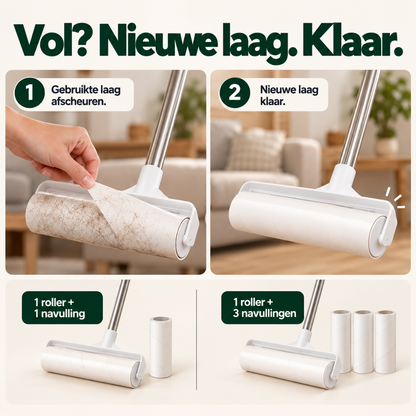 Namado EasyRoll™ - Haren weg. Zonder telkens de stofzuiger te pakken