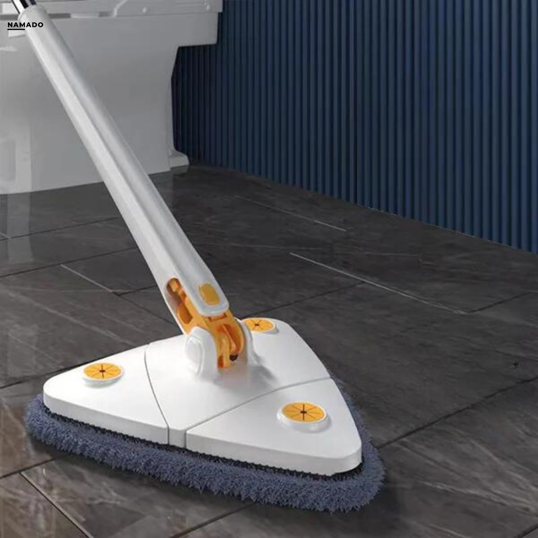 CleanPro Mop™ - 360° draaibare mop voor moeiteloze schoonmaak | +3 GRATIS doeken