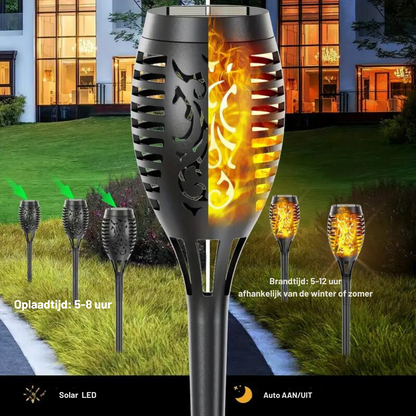 WarmFlame™ LED buitenverlichting - Breng sfeer naar elke buitenruimte | 2+2 GRATIS