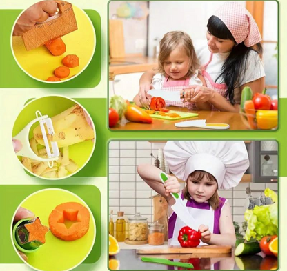 MiniChef Montessori set™ - Op spelenderwijs leren koken!