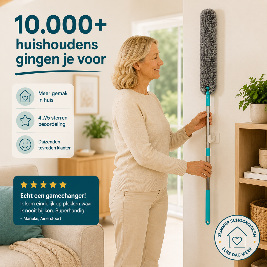 Namado DustReach™ - Overal schoon, zonder meubels te verschuiven