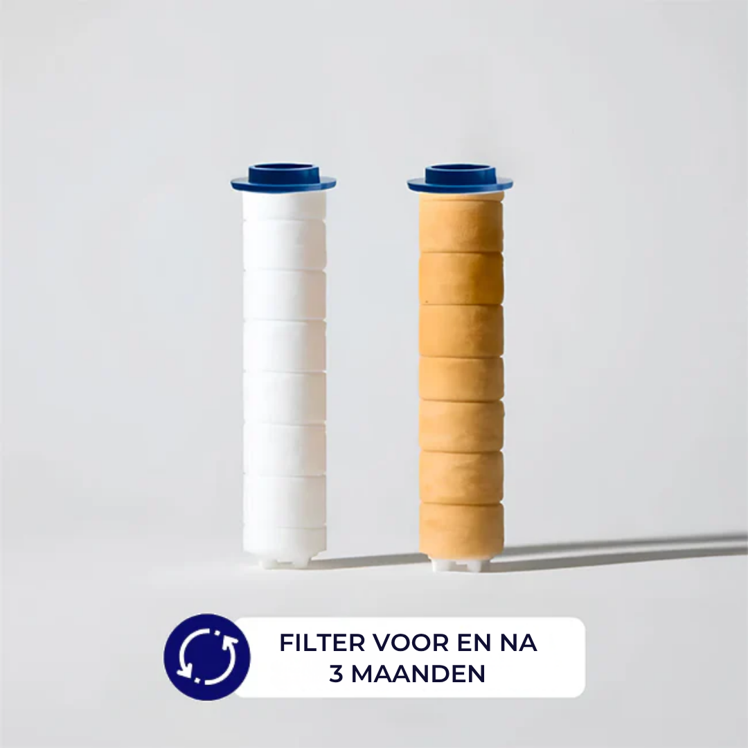 AQUAÉLLE douchekop - Zuiver water, stralende huid, gezond haar | + 5 GRATIS filters