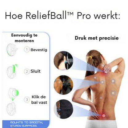 ReliefBall™ Pro -  Ervaar een revolutie in pijnverlichting en herstel