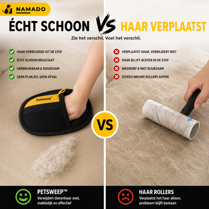 Namado PetSweep™ - Dé oplossing voor dierenhaar