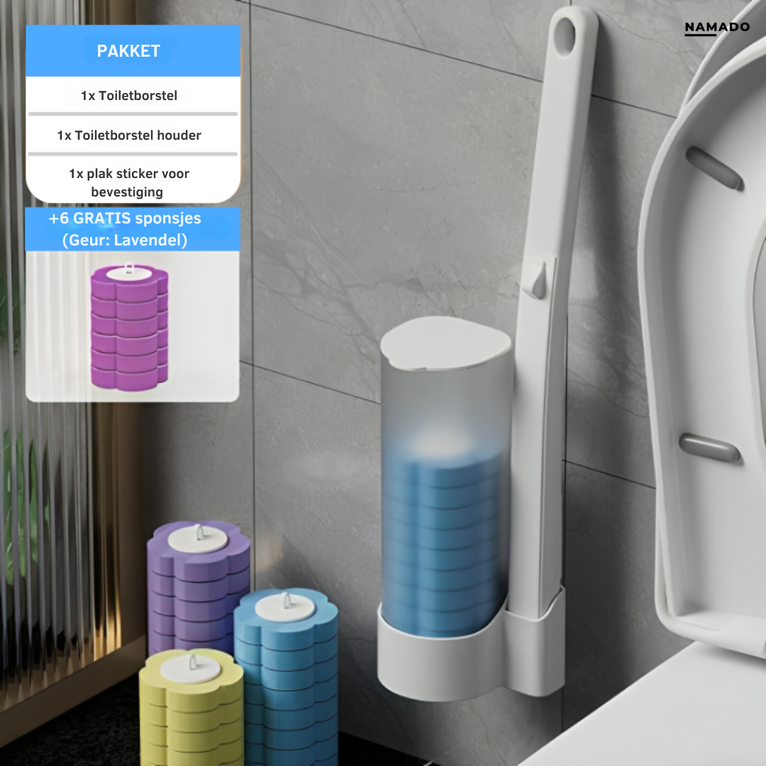 BrushFlush™ toiletborstel - Voor een fris toilet, elke keer weer!