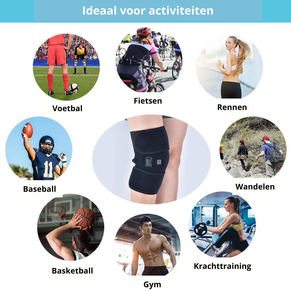 Flex KneeHeat Pro™ - De ultieme verlichting voor kniepijn