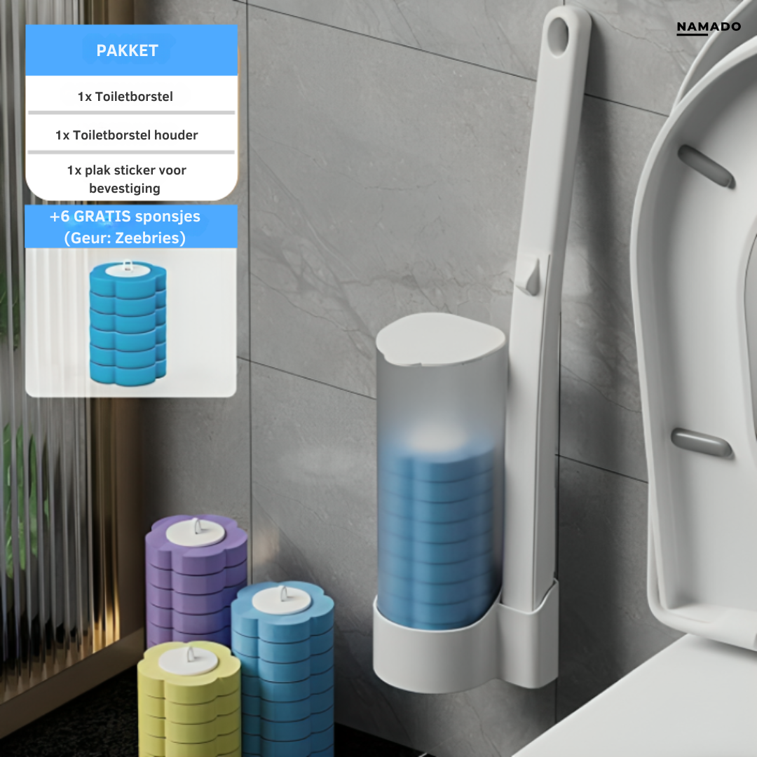 BrushFlush™ toiletborstel - Voor een fris toilet, elke keer weer!