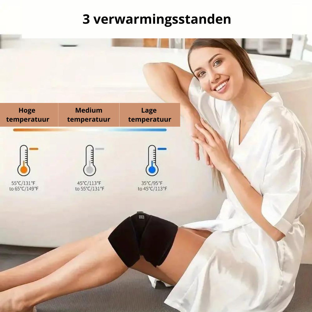 Flex KneeHeat Pro™ - De ultieme verlichting voor kniepijn