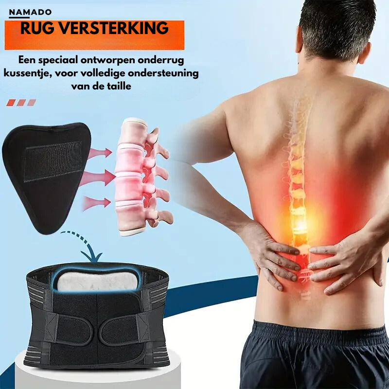 ErgoBack™ Pro - Onderrug ondersteuning voor een leven zonder rugpijn! + Gratis onderrug kussentje