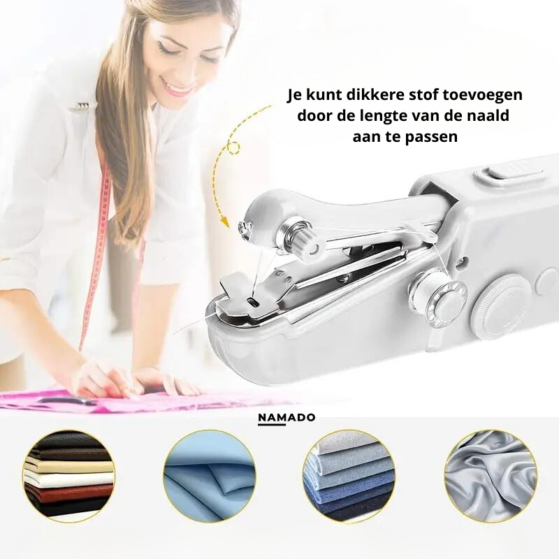 StitchMaster Pro™ - Jouw draagbare naai oplossing, overal!