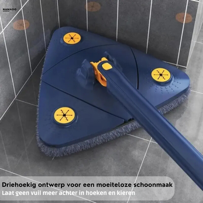 CleanPro Mop™ - 360° draaibare mop voor moeiteloze schoonmaak | +3 GRATIS doeken