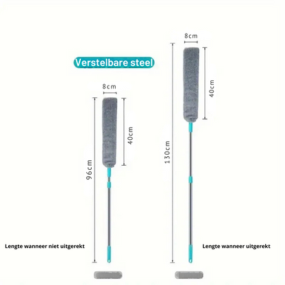 DustReach™ stofborstel - Kom gemakkelijk overal bij en houd schoon | +3 GRATIS stofdoeken