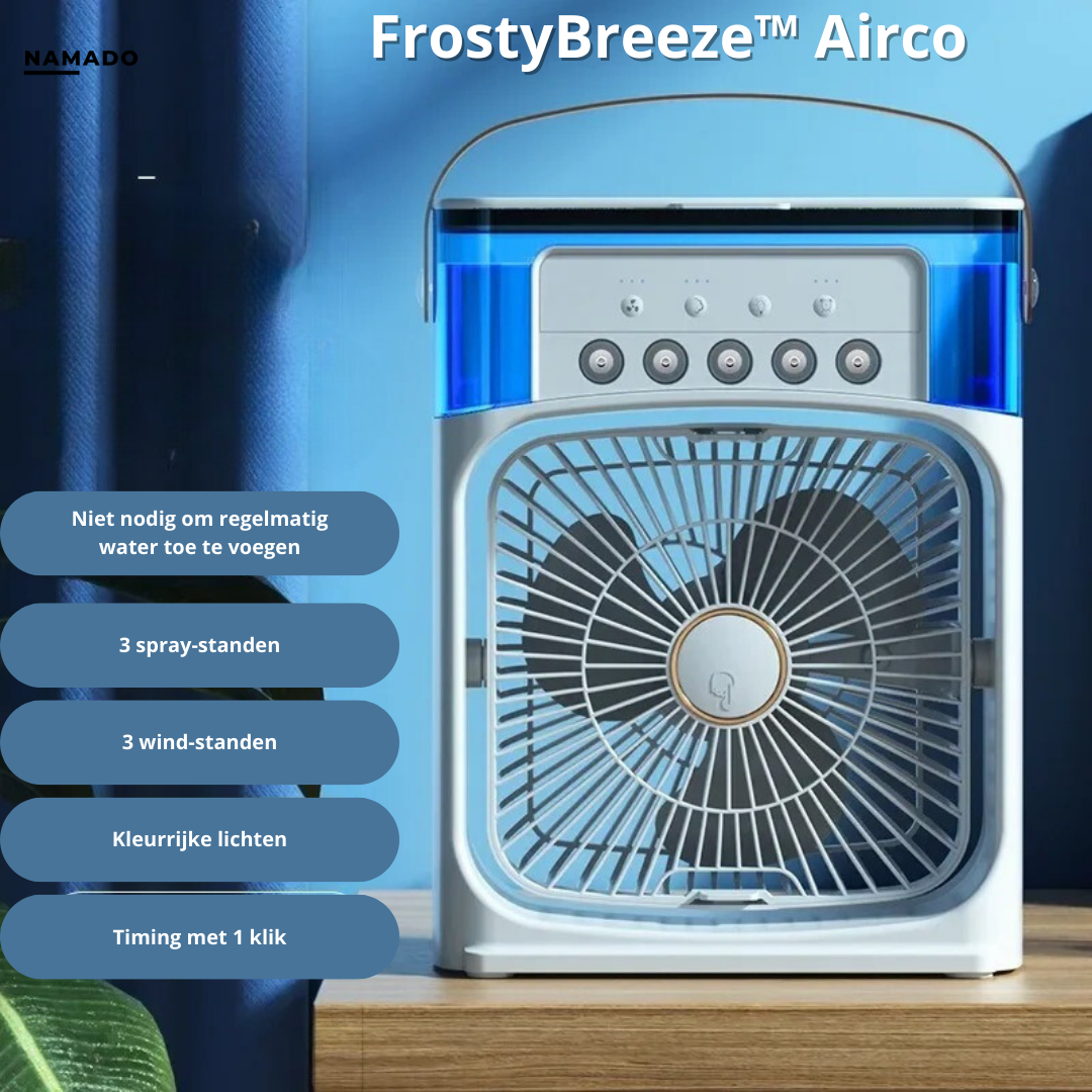 FrostyBreeze™ Airco - Blijf altijd koel, waar je ook bent