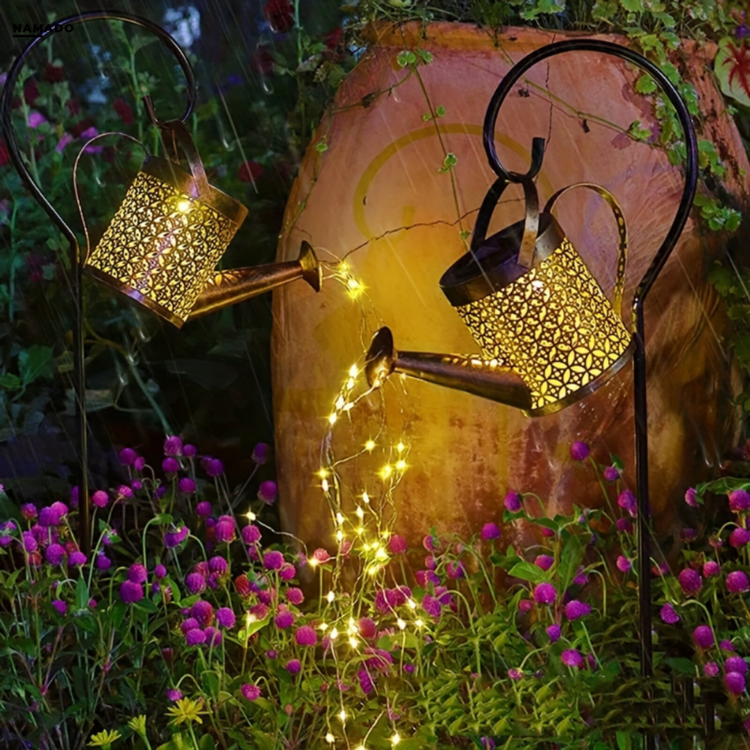 Solar SparkGieter™ - Betover je tuin met sprankelende lichtjes