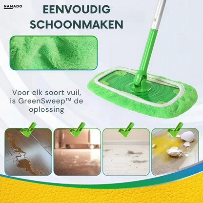 GreenSweep™ - Herbruikbare mop voor Swiffer | 2+2 GRATIS