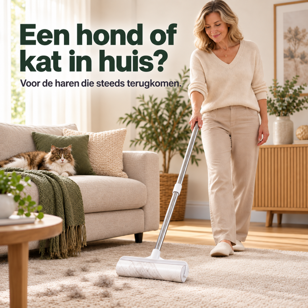 Namado EasyRoll™ - Haren weg. Zonder telkens de stofzuiger te pakken