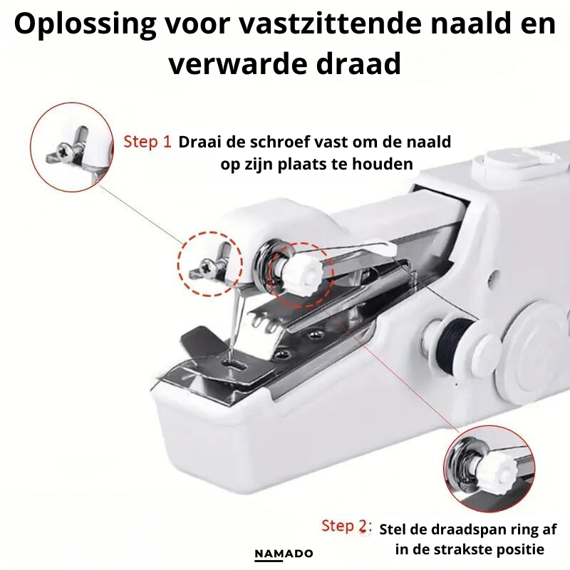 StitchMaster Pro™ - Jouw draagbare naai oplossing, overal!