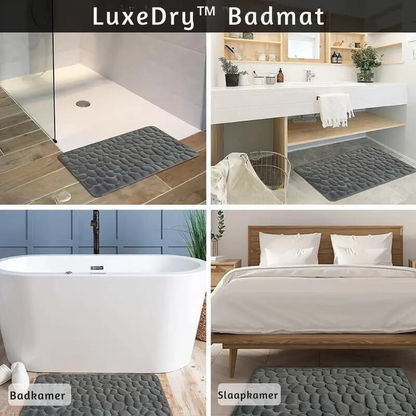 LuxeDry™ Badmat – Droog, veilig en comfortabel | 1+1 GRATIS