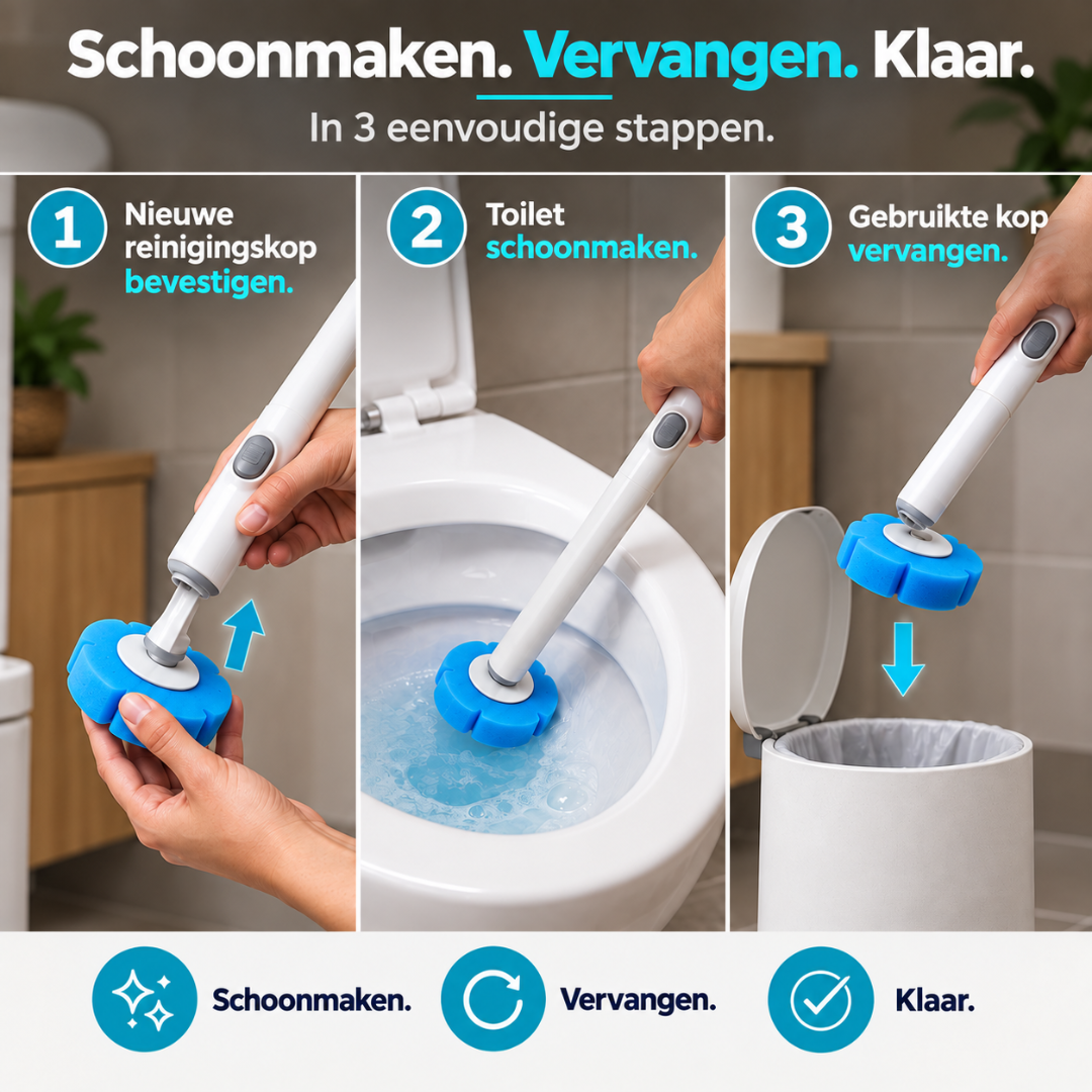 Namado CleanClick™ Toiletreinigingssysteem - Een frisse start bij iedere schoonmaakbeurt