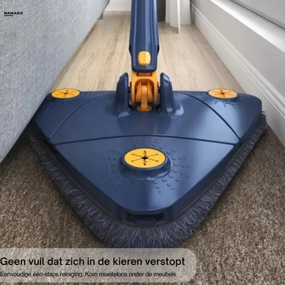 CleanPro Mop™ - 360° draaibare mop voor moeiteloze schoonmaak | +3 GRATIS doeken