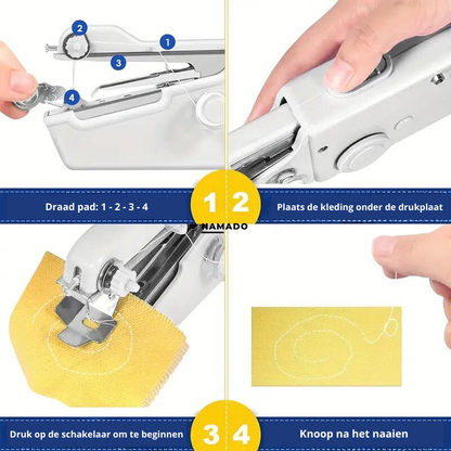 StitchMaster Pro™ - Jouw draagbare naai oplossing, overal!