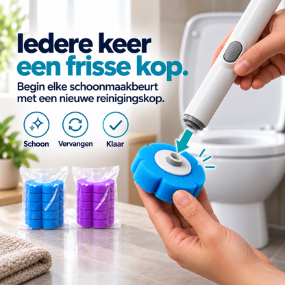 Namado CleanClick™ Toiletreinigingssysteem - Een frisse start bij iedere schoonmaakbeurt