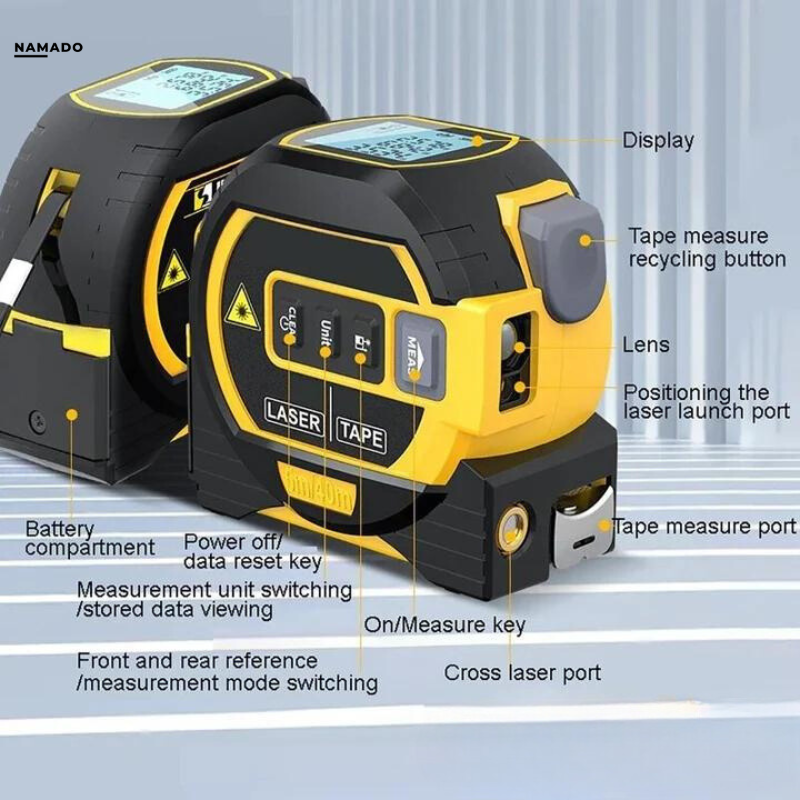 MeasureMate laser Pro - Laserprecisie voor de win!