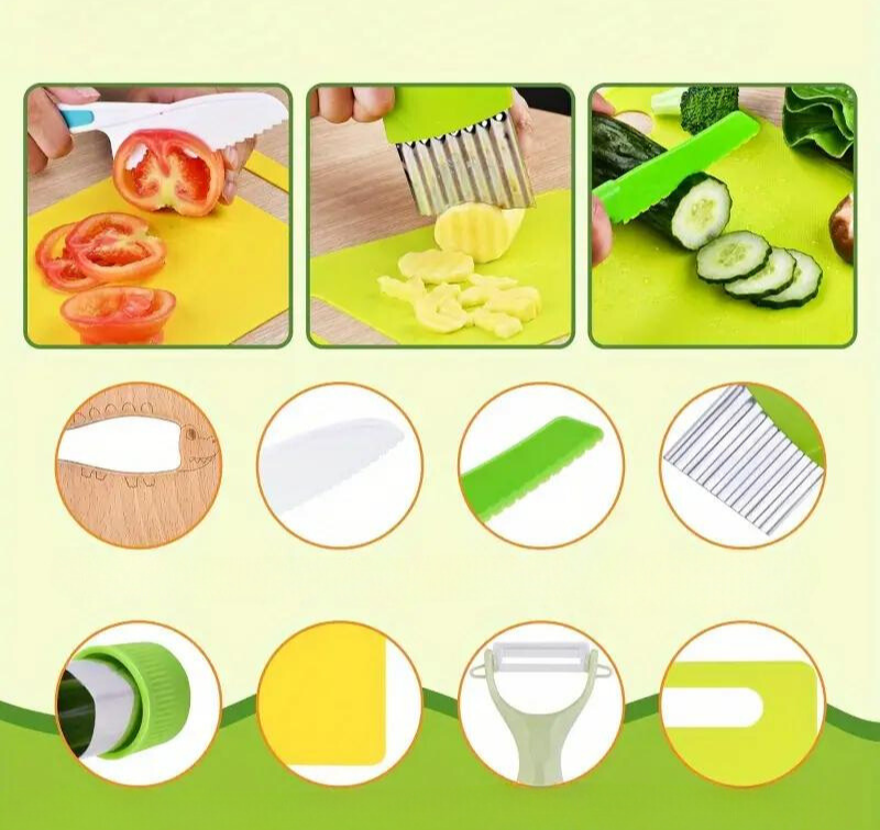 MiniChef Montessori set™ - Op spelenderwijs leren koken!