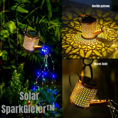 Solar SparkGieter™ - Betover je tuin met sprankelende lichtjes