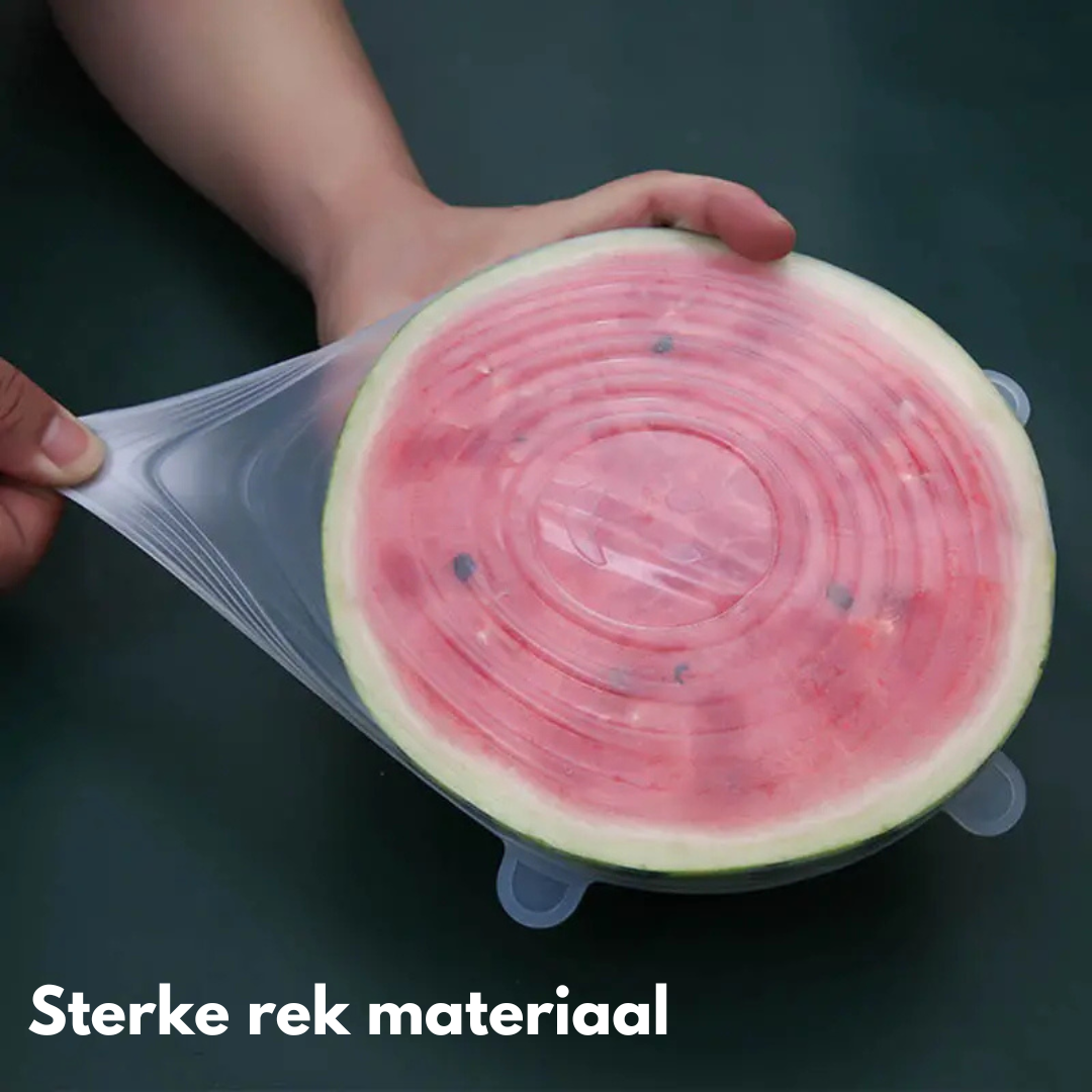 SealSilicone™ deksels - Herbruikbare BPA-vrij deksels voor voedsel | 1+1 GRATIS