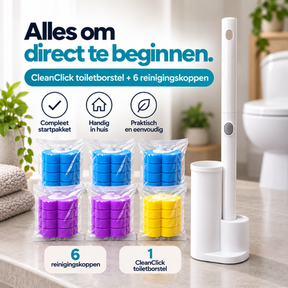 Namado CleanClick™ Toiletreinigingssysteem - Een frisse start bij iedere schoonmaakbeurt