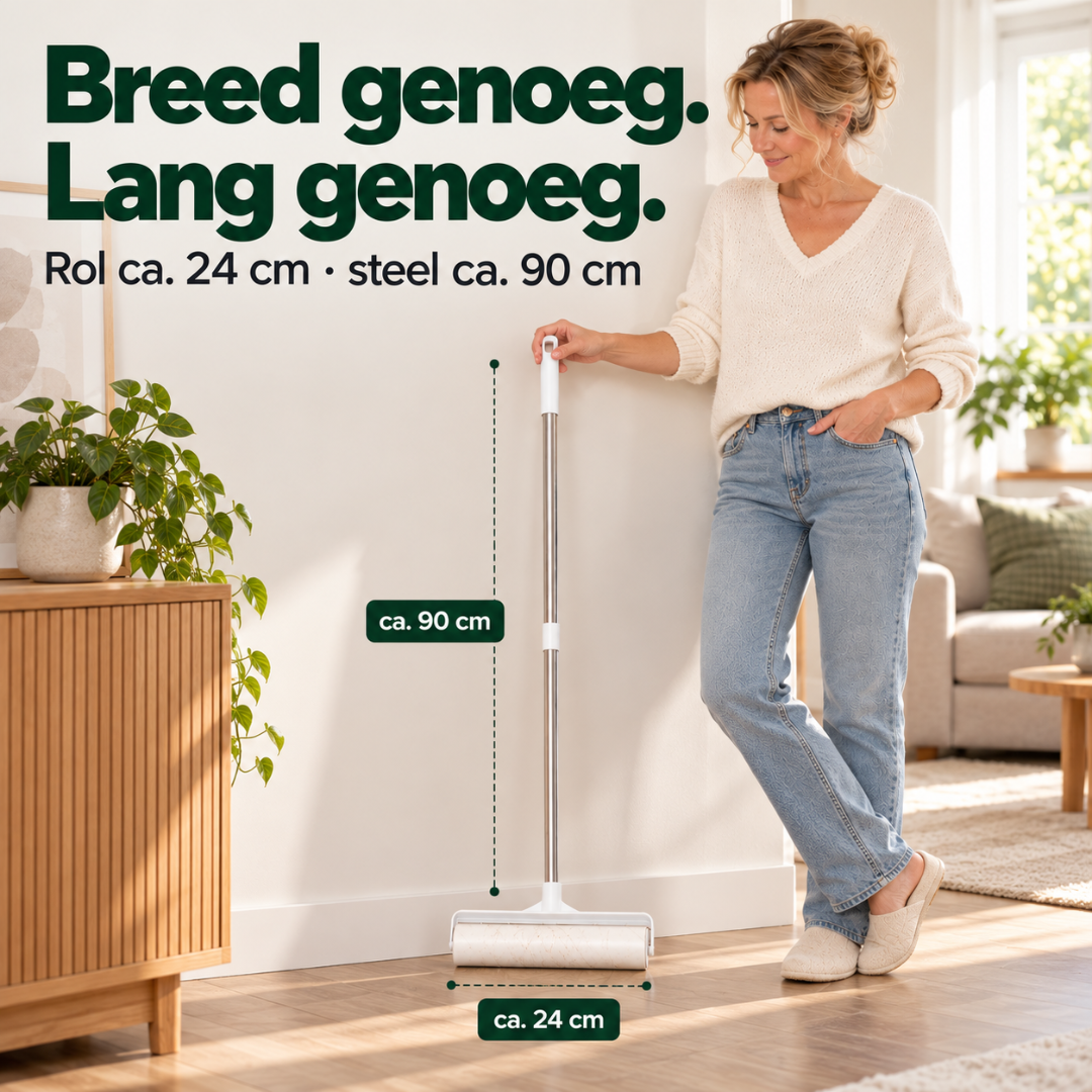 Namado EasyRoll™ - Haren weg. Zonder telkens de stofzuiger te pakken