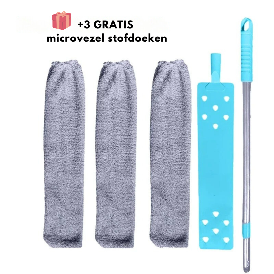 DustReach™ stofborstel - Kom gemakkelijk overal bij en houd schoon | +3 GRATIS stofdoeken