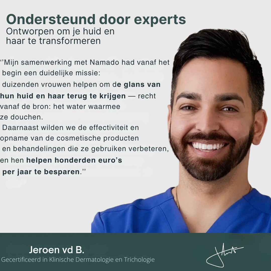 AQUAÉLLE douchekop - Zuiver water, stralende huid, gezond haar | + 5 GRATIS filters