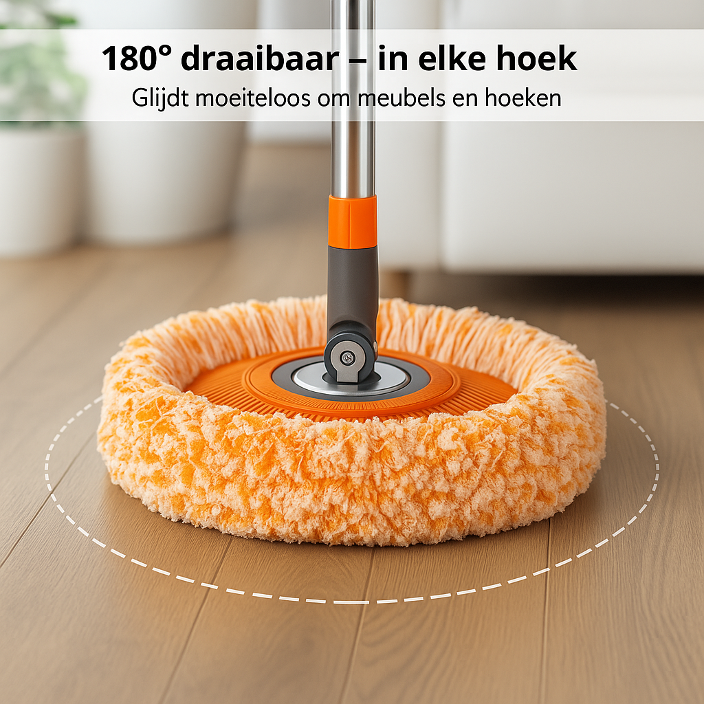 Namado TopClean360™ Mop - Tot aan het plafond, in elke hoek