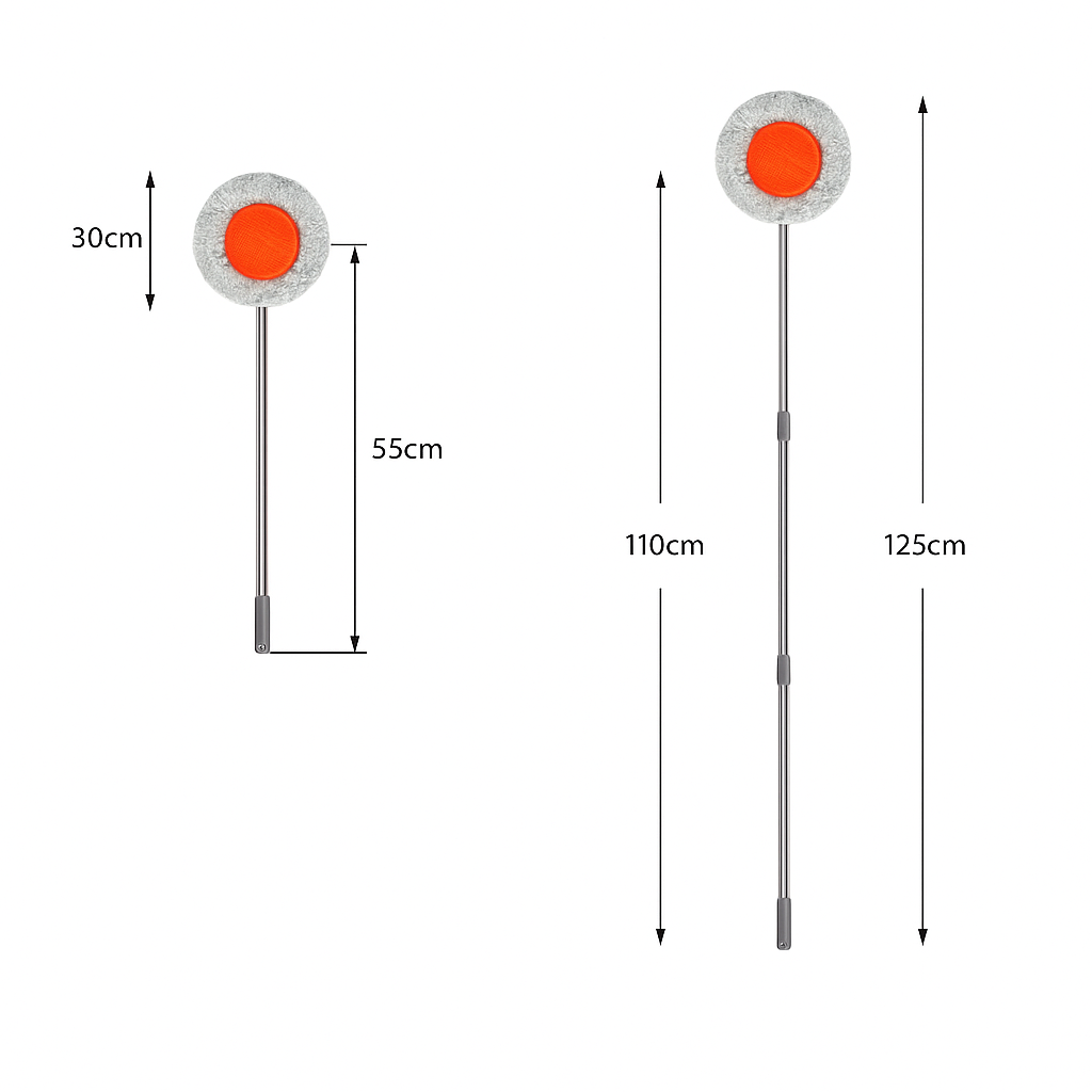 Namado TopClean360™ Mop - Tot aan het plafond, in elke hoek